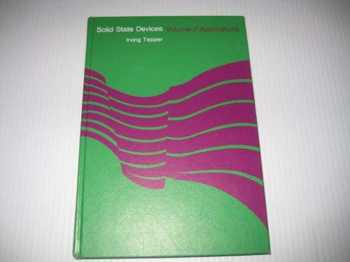 Book Solid State Devices (v. 2) free