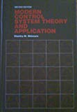 Book Modern Control System Theory and Application (Addison-Wesley Series in Electrical Engineering) free