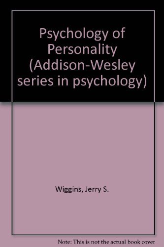 Book The Psychology of Personality (Addison-Wesley Series in Psychology) free