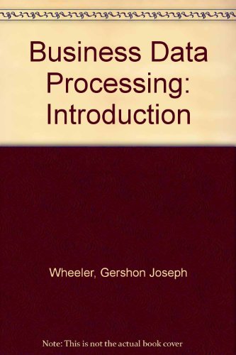 Book Business Data Processing : An Introduction free