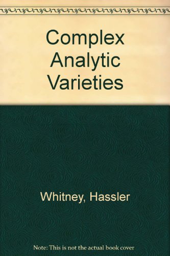 Book Complex Analytic Varieties free
