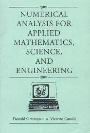 Book Numerical Analysis For Applied Mathematics, Science, And Engineering free