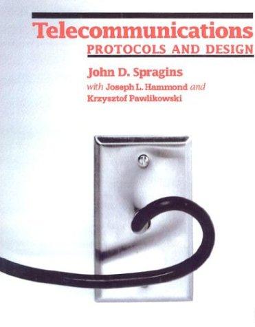 Book Telecommunications: Protocols and Design free