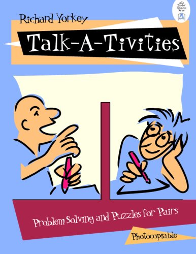 Book Talk-A-Tivities: Problem Solving and Puzzles for Pairs free