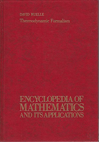 Book Thermodynamic Formalism: The Mathematical Structures of Classical Equilibrium Statistical Mechanics free
