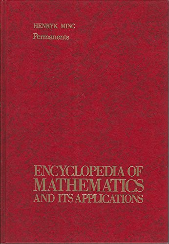 Book Permanents (Section, Linear algebra) free