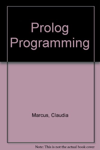 Book Prolog programming: Applications for database systems, expert systems, and natural language systems free