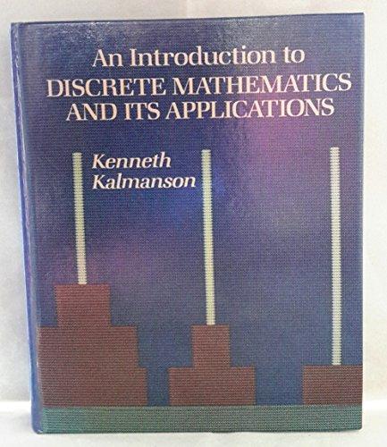 Book An Introduction to Discrete Mathematics and Its Applications free