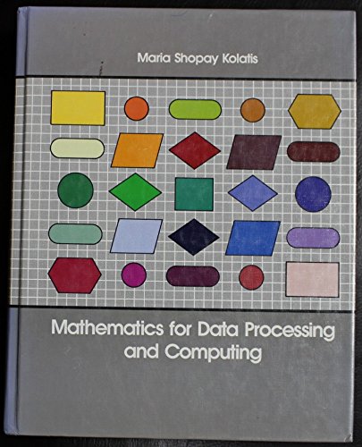 Book Mathematics For Data Processing And Computing free