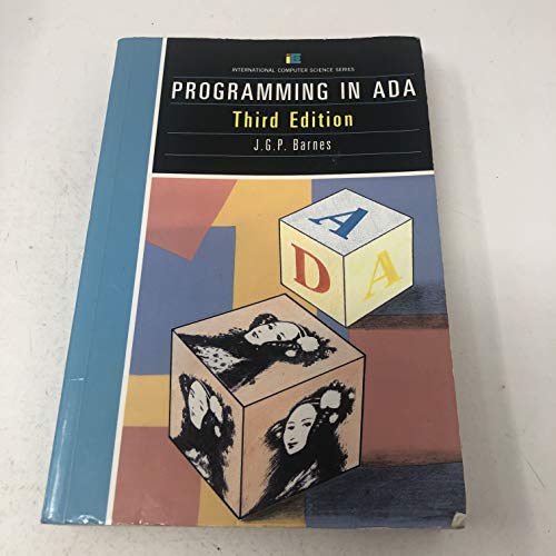 Book Programming in ADA (International computer science series) free