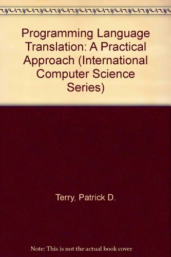Book Programming Language Translation: A Practical Approach (International computer science series) free