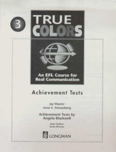 Book True Colors: An EFL Course for Real Communication: Achievement Tests 3 free