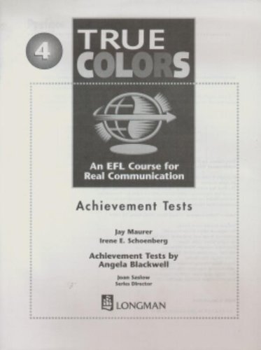 Book True Colors: An EFL Course for Real Communication: Achievement Tests 4 free