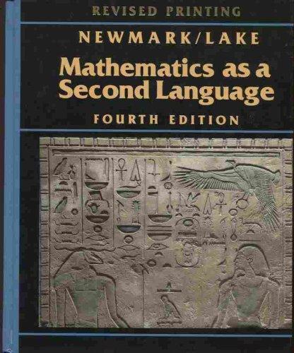 Book Mathematics As a Second Language free