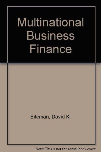 Book Multinational business finance free