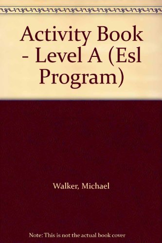 Book Activity Book - Level A (esl Program) free