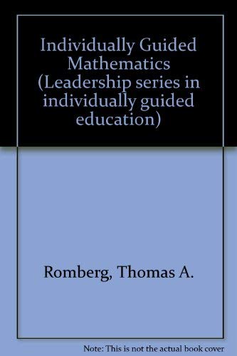 Book Individually guided mathematics (Leadership series in individually guided education) free