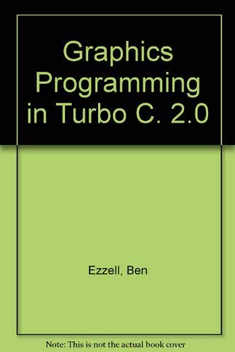 Book Graphics Programming in Turbo C 2.0 free