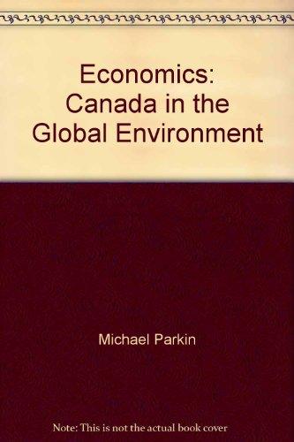 Book Economics: Canada in the Global Environment free
