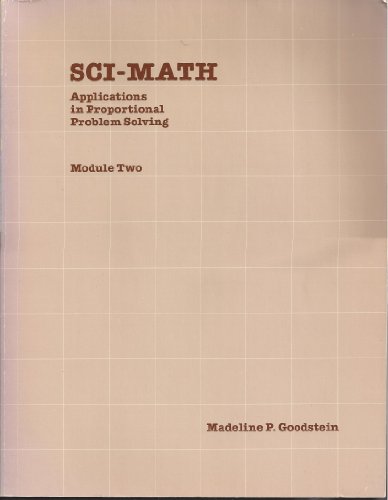 Book Science Math Series Applications In Proportional Problem Solving Module 2 free