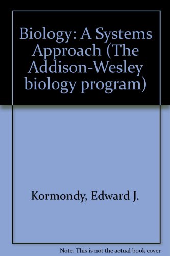 Book Biology A Systems Approach (the Addison-wesley Biology Program) free