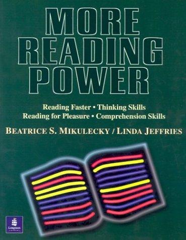 Book More Reading Power: Reading Faster, Thinking Skills, Reading for Pleasure, Comprehension Skills free