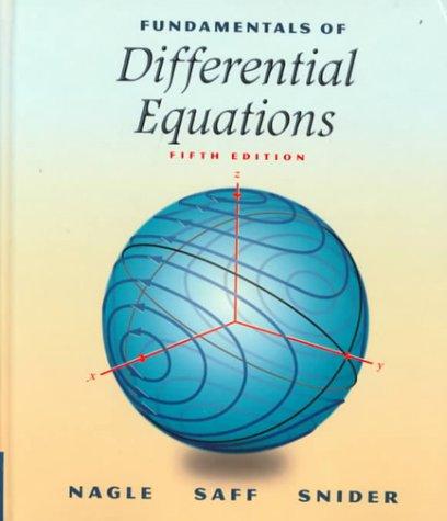 Book Fundamentals of Differential Equations (5th Edition) free