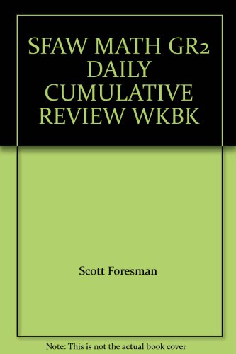 Book Sfaw Math Gr2 Daily Cumulative Review Wkbk free