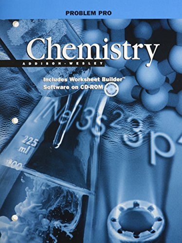 Book AW CHEMISTRY 2000 FIFTH EDITION PROBLEM PRO CD-ROM free