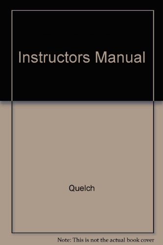 Book Instructors Manual free