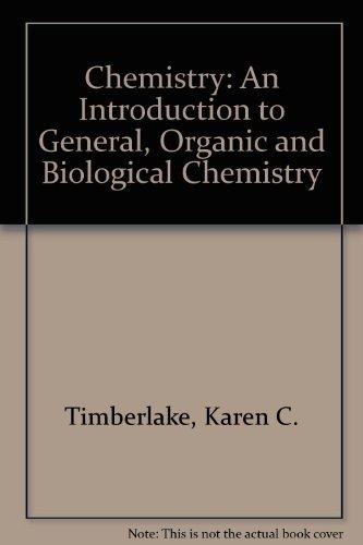 Book Chemistry: An Introduction To General, Organic And Biological Chemistry free