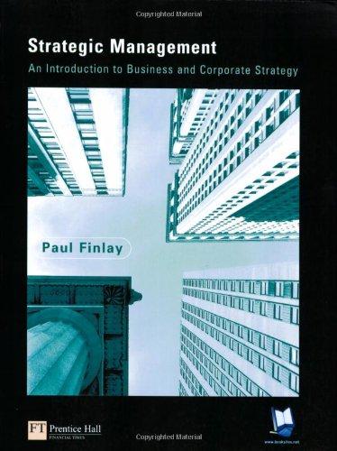 Book Strategic Management: An Introduction to Business and Corporate Strategy. free