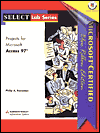 Book Select: Projects for Microsoft Access 97 free