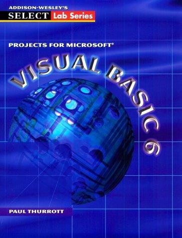 Book Projects for Microsoft Visual Basic (SELECT lab series) free