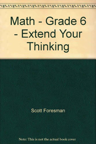 Book Math - Grade 6 - Extend Your Thinking free