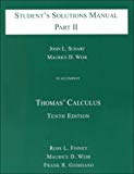 Book Student's Solutions Manual, Part 2 free