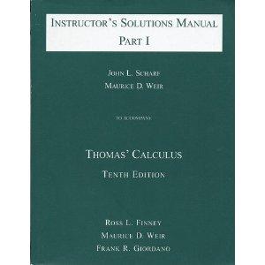 Book Calculus: Instructor Solutns/Mnl Part 2 free