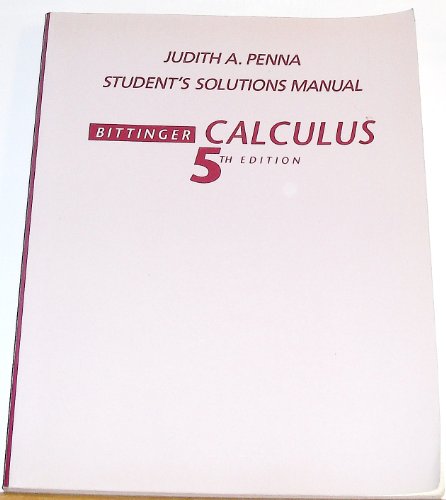 Book Calculus Student Solution Manual free