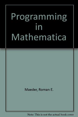 Book A Programming in Mathematica (2nd Edition) free