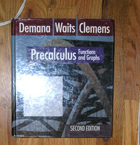 Book Precalculus: Functions and graphs free
