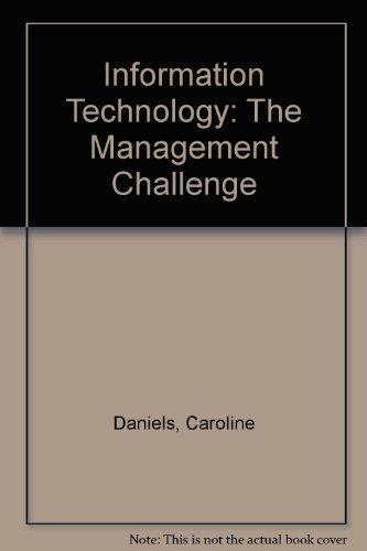 Book Information Technology: The Management Challenge free