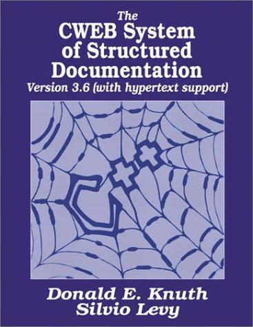 Book The CWEB System of Structured Documentation, Version 3.0 free