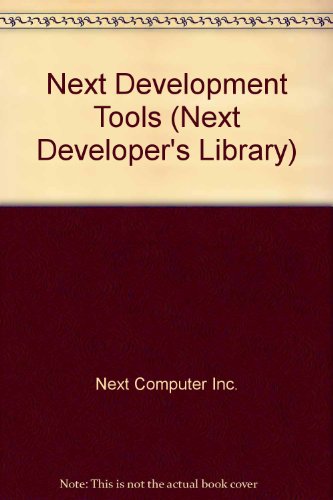 Book Next Development Tools (next Developer's Library) free