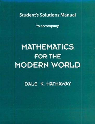 Book Mathematics for the Modern World free