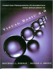 Book Computer Programming Fundamentals with Applications in Visual Basic(R) 6.0 free