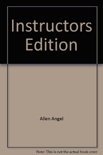 Book A Survey of Mathematics with Applications: Instructor's Edition free