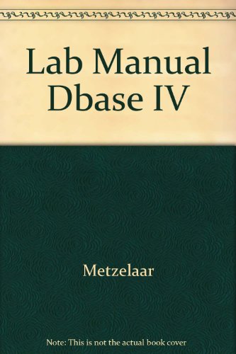 Book Lab Manual Dbase Iv free