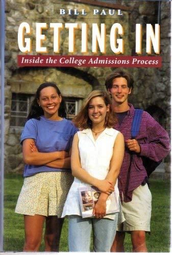 Book Getting In: Inside The College Admissions Process free