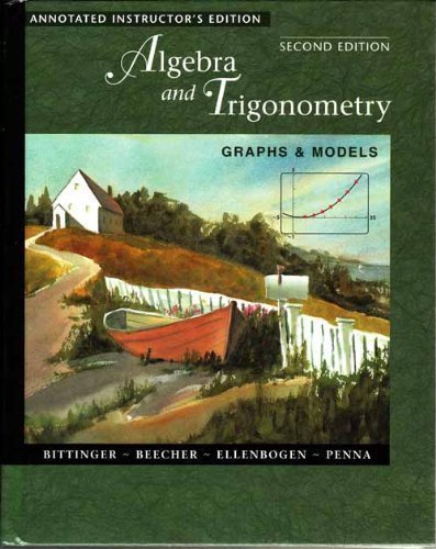 Book Algebra and Trigonometry Graphs & Models free