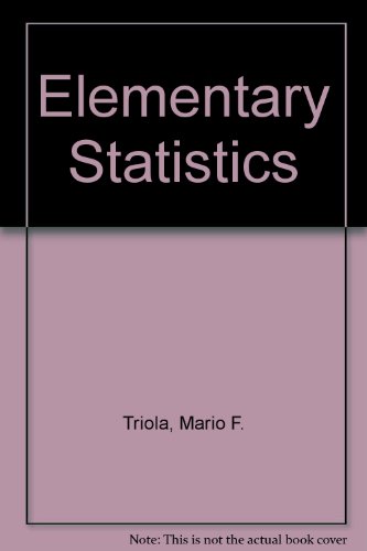Book Elementary Statistics: Statdisk free